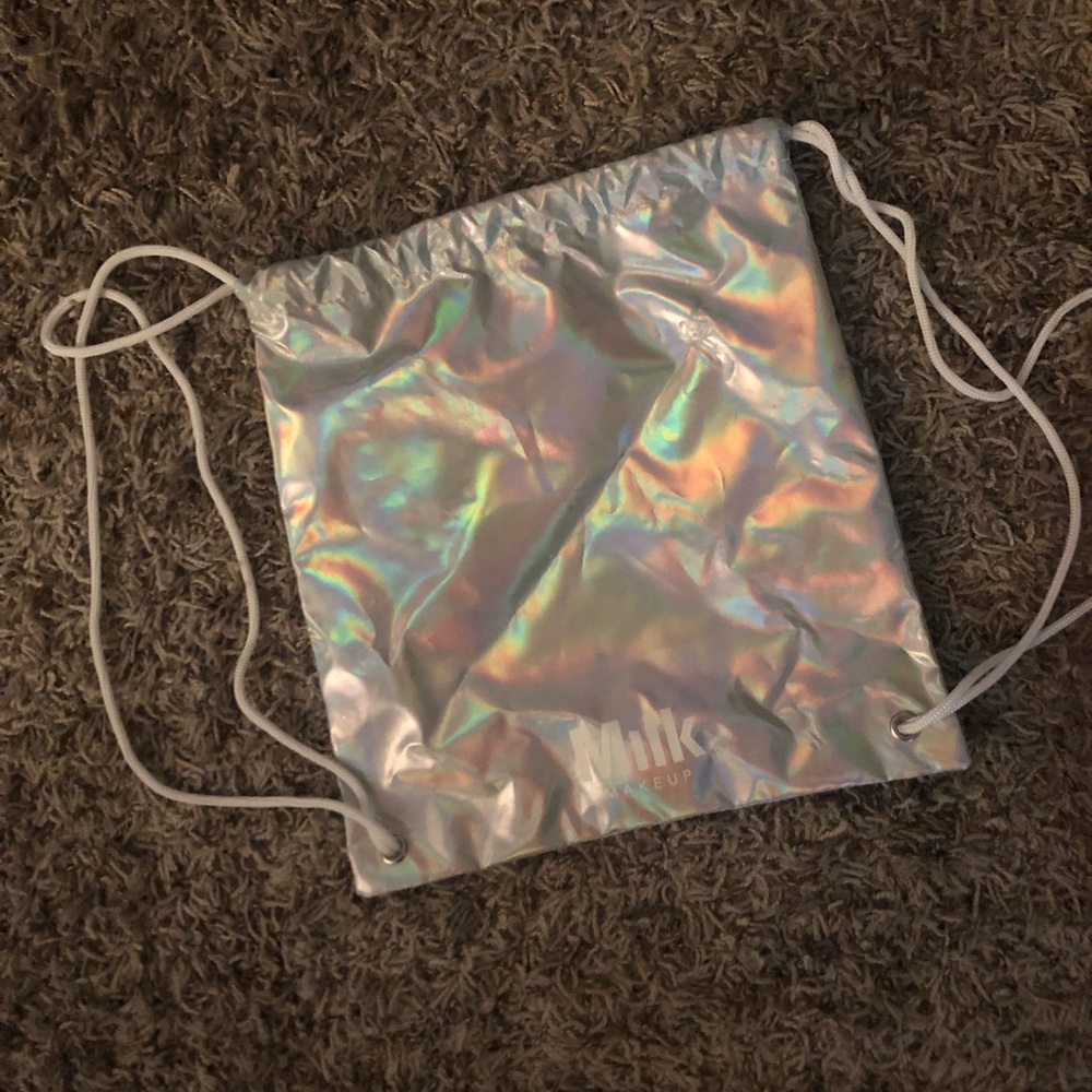 Halographic Draw String Back Pack - image 2